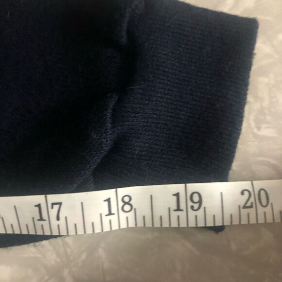 vintage champion v neck sweater navy blue shriners embroidered  size large - Picture 10 of 10